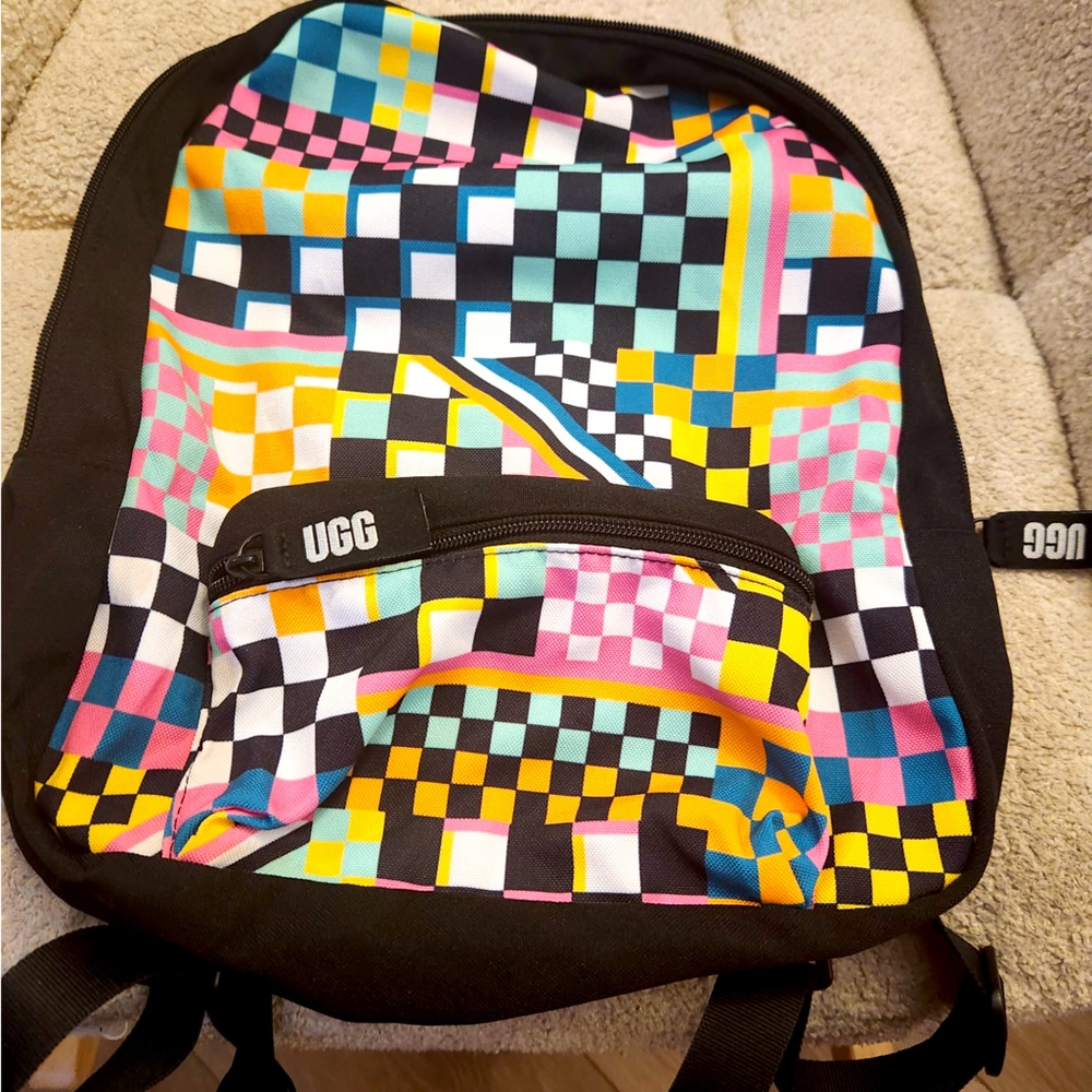 Ugg Checker Colored Backpack - image 1